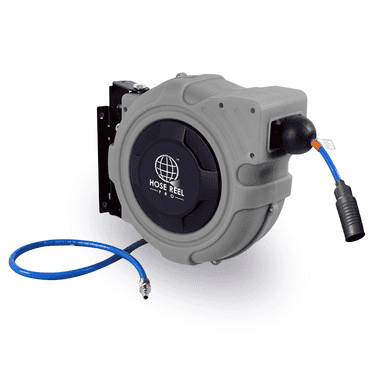 Hose Reel Pro 30ft Air Hose Reel | Wall Mounted | Max 300PSI | Grey