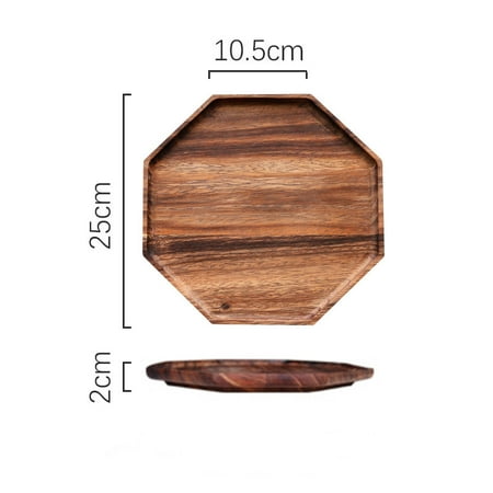

Livesture Irregular solid wood tray MTP1017 35