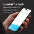 thumbnail image 5 of Monitor de presión arterial Bluetooth Greater Goods con brazalete automático para la parte superior del brazo, compatible con aplicaciones iOS y Android, 5 of 5