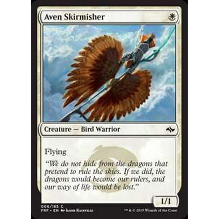 MtG Fate Reforged Common Aven Skirmisher (Foil) #6