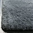 thumbnail image 3 of SAFAVIEH Royal Hartley Solid Plush Shag Area Rug, Blue, 6'7" x 6'7" Square, 3 of 5