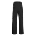 thumbnail image 3 of Men's Cargo Overalls Pants for Outdoor Activities with Elastic Waist Loose Fit Soft Spring and Autumn Wear Workwear, 3 of 7