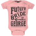 thumbnail image 1 of Prince George - Future Bride Pink Baby One Piece, 1 of 1
