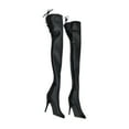 thumbnail image 4 of Figuras de acción a escala 1/6, botas altas, modelo femenino, calzado de exhibición, para adultos y niños. negro, 4 of 8