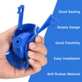 thumbnail image 3 of Unique Bargains 1 Set 2 Inch Toilet Flapper Replacement Universal Toilet Flapper with Chain(Blue), 3 of 7