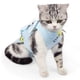 thumbnail image 1 of 1 pieza de traje de esterilización/castración para gatos con modelo impreso, traje posoperatorio para gatos, ropa de destete, ropa transpirable para mascotas, 1 of 5