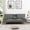 Grey, variant on White PVC Sofa Bed for Any Scene / Quick Assembly and Stable Structure