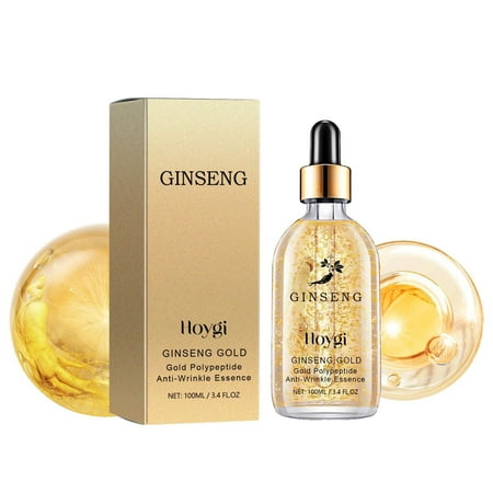 Ashosteey Ginseng Polypeptide Anti-Ageing Essence,Ginseng Essence Water Hydrating Face Toner for Dry, Dull Skin. Korean Moisturizing Skin Care for Men and Women