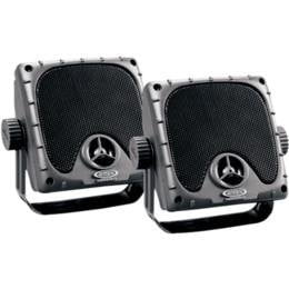 JENSEN JXHD35 Heavy Duty 3.5" Mini Weatherproof Surface Mount Speakers (1 Pair), Black