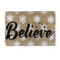 thumbnail image 2 of Agiferg Christmas Letter Home Door Mat Absorbent Mat Living Room Kitchen Floor Mat, 2 of 3