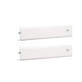 thumbnail image 1 of RYGRZJ 2pcs For Sale 40*5*15cm Wall Mounted Acrylic Bookshelf Creative Wall Storage Rack Magazine Picture Book Simple Wall Hanging Decorative Rack Transparent Display, 1 of 5