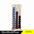 thumbnail image 3 of OASISWJ Nespresso Capsule Organizer: Durable Iron Wire & Plastic 60-Capsule Storage Rack with Spray-Coated Finish – Space-Saving, Easy-to-Assemble Display Stand for Kitchen, Office, Living Room &, 3 of 4
