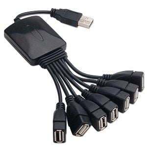 5Gbps Ace Speed Whjccwh Plug and Play 4 Ports USB 3.0 HUB with 80cm USB Cable Black Color : White