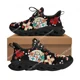 thumbnail image 1 of Zapatillas deportivas planas con dibujos de enfermera y médico para hombre y mujer, deportivas para correr, con cordones, de malla, hechas a medida, 1 of 6