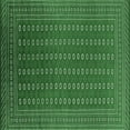 thumbnail image 1 of Ahgly Company Indoor Square Oriental Emerald Green Industrial Area Rugs, 3' Square, 1 of 4