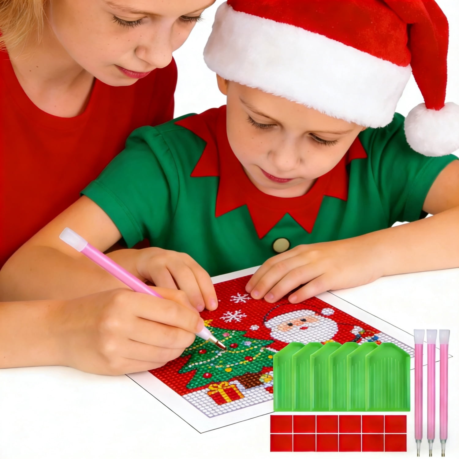 JOYSTRY 5D Diamond Painting Tools Kit Diamond Art Pens, Trays and Sticky Clay DIY Accessories