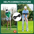 thumbnail image 3 of Ayuda de entrenamiento para swing de golf KALAUTO, entrenador retráctil con clic, 3 of 6