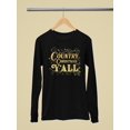 thumbnail image 3 of Country Xmas Y'all Holiday Women's Long Sleeve, 3 of 4