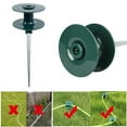 thumbnail image 2 of 4 Pack Garden Hose Guide Spikes, on Zinc Spike with Metal Water Hoses, 2 of 9
