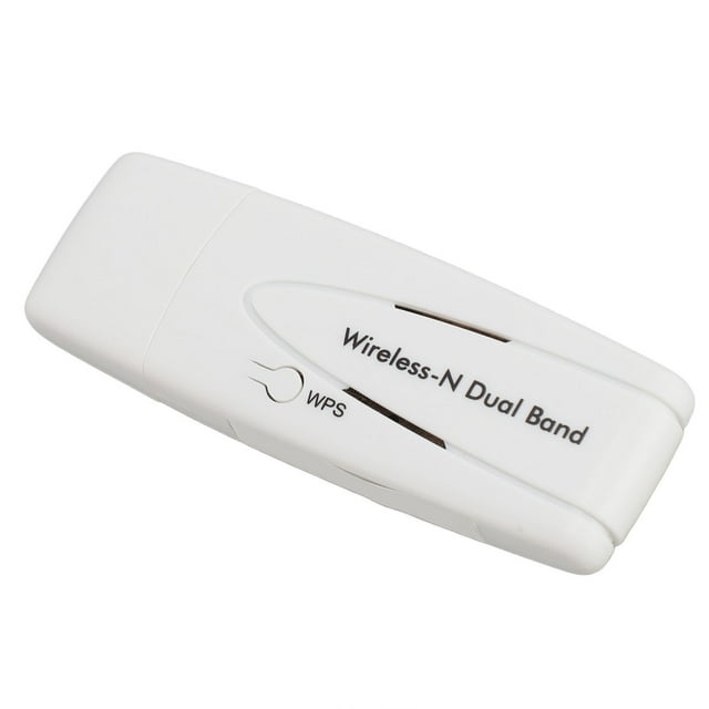 USB WiFi Adapter, Dual Band N Adaptor 300Mbps Professional for TV