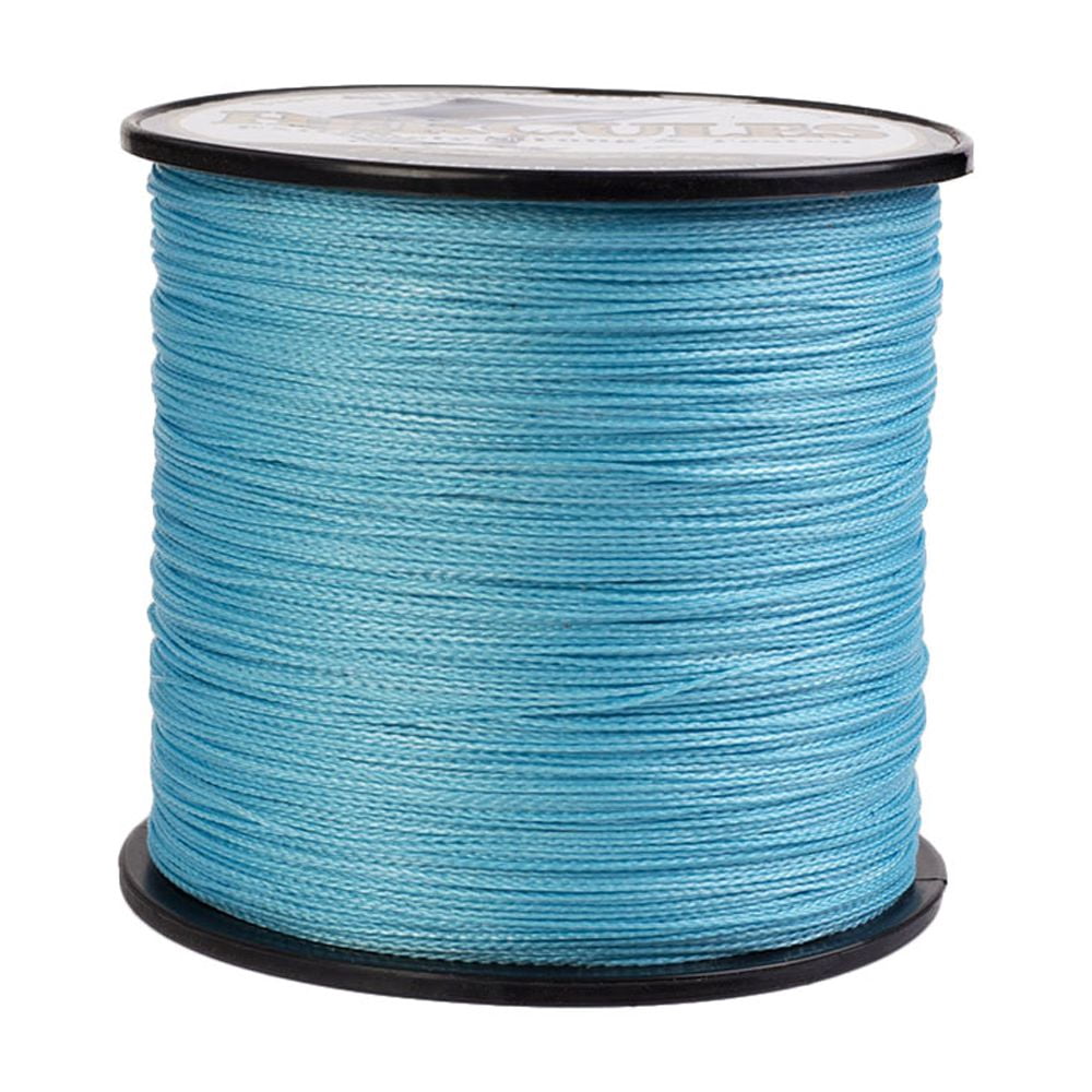 HERCULES Super Strong 300M 328 Yards Braided Fishing Line 60 LB Test for Saltwater Freshwater PE Braid Fish Lines 4 Strands - Blue, 60LB (27.2KG), 0.40MM