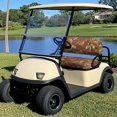 thumbnail image 4 of Pzuqiu 2-Piece Autumn Oak Leaves Golf Cart Seat Cover Set - Breathable Washable Universal Protective Cover for Golf Cart Accessories, 4 of 10