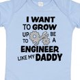 thumbnail image 4 of Inktastic I Want to Grow Up to Be a Engineer Like My Daddy Boys or Girls Baby Bodysuit, 4 of 5