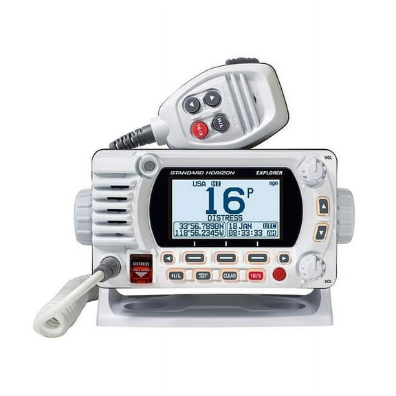Standard Horizon GX1850 Fixed Mount VHF - NMEA 2000 - White GX1850W Fixed Mount VHF