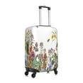 thumbnail image 3 of Haiem Herbs And Wildflowers Luggage Cover,Durable, Washable Suitcase Protector With Anti-Scratch Technology - Keep Your Luggage Looking New Small, 3 of 9
