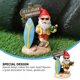 thumbnail image 4 of TUMALL Divertidos gnomos de jardín Son las 5 en punto Mini muñecas Adornos de resina Decoración novedosa-predeterminado, 4 of 8