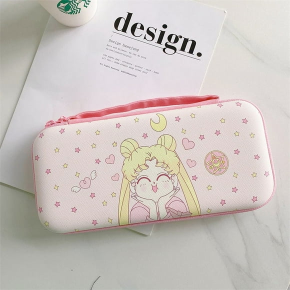 Étui de Transport Nintendo Switch, Coque Rigide de Voyage pour Nintendo Switch avec 12 Porte-Cartes de Jeu, Pochette Portable pour Console Nintendo Switch
