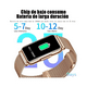 thumbnail image 5 of Smartwatch Para Mujer Reloj Inteligente Smart Band Bluetooth Doorado, 5 of 5
