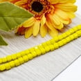 thumbnail image 2 of Jesse James Beads Glass Cube Strand Beads – Yellow, 1 Piece, Ideal for Ages 16 and Up, 2 of 5