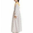 thumbnail image 5 of EnJoCho Girls Floral Dress Spring Summer Long Sleeve Waist Dress Children Cute Comfortable Long Dress Casual Dress, 5 of 9