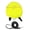 yellow, variant on Small Pet Walking Harnesses Suit Animal Outdoor Harnesses with Leashes Hook for Rabbits and Chinchillas