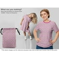 thumbnail image 5 of oneOone Polyester Spandex Pink Fabric Arabic Moroccan Sewing Craft Projects Fabric Prints By Yard 56 Inch Wide, 5 of 5