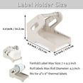 MFLABEL-Thermal Label Holder for Rolls and Fanfold Shipping Labels 2 in ...
