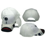 South Carolina SC State "S. Carolina" Mesh White Embroidered Cap CAP721C Hat