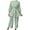 Mint Green, variant on Vnanda Elegant Muslim Dresses for Women Dress Top Women Abaya Dress Robe Long Pant Two Piece Outfit