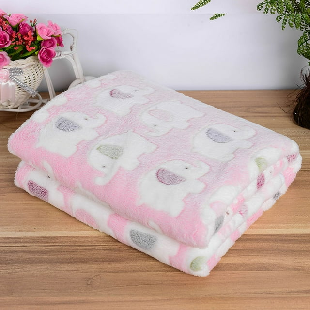 Manta para mascotas con estampado de patas, manta acolchada de franela cálida para mascotas, manta para perrera, manta para perros y gatos