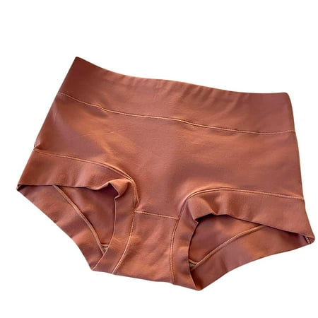 Sdeycui Women s High Waist Seamless Underwear Full Coverage Breathable Brief Panties No Show Comfortable Panty