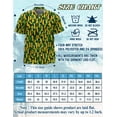 thumbnail image 2 of Agricultural Corn Cob Print Hawaiian Shirt for Men, Button Down Summer Beach Short Sleeve, Farm Lover Gifts, S-5XL, 2 of 4