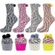 thumbnail image 1 of ZHAOCHENG Calcetines de peluche para mujer cómodos y bonitos, juego de regalo de Navidad 2, 1 of 5
