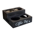 thumbnail image 4 of Organizador de Estación de Café, Soporte para Jarabe de Café, Soporte para Botella de Jarabe, Soporte de Exhibición Rústico de Madera, 4 of 9