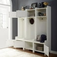 thumbnail image 5 of Fremont 3 Pc Entryway Kit - Three Towers In Distressed White, 5 of 7