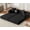 Black, variant on Folding Sofa Bed Convertible Foam Floor Sleeper Mattress Couch with Frame, 2-Seater Boneless Fold Out Loveseat Sectional Futon Couch Bed for Living Room Bedroom (Chenille Gray)