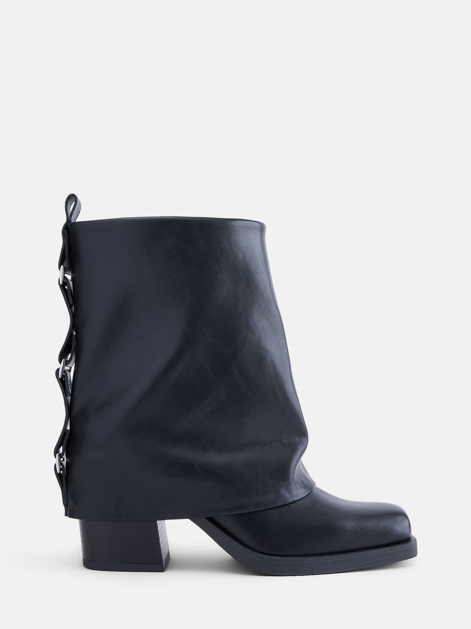 No Boundaries Women's Western Slouch Boots