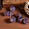 thumbnail image 2 of Cusdie 7-Die Metal DND Dice Set, Ghost Claw Design Metal Polyhedral D&D Dice Set for DND Dungeons and Dragons TTRPG Role Playing Games, 2 of 5