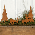 thumbnail image 2 of Metal Christmas Fawn Tree Stake 4 Pack Outdoor Yard Holiday Decor Decoration, 2 of 4