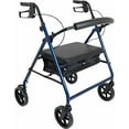 thumbnail image 2 of Probasics Rouleau Bariatrique en Aluminium Robuste avec Roues de 8 Pouces, Capacité de Charge de 400 Livres, Bleu, 2 of 4